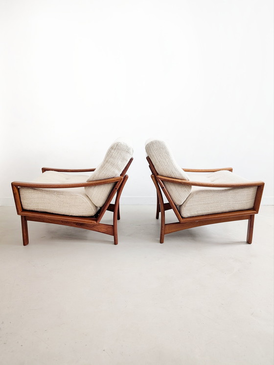 Image 1 of Grete Jalk Voor Glostrup 1960'S Midcentury Loungestoelen