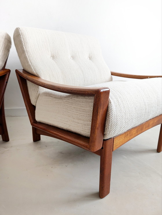 Image 1 of Grete Jalk Voor Glostrup 1960'S Midcentury Loungestoelen