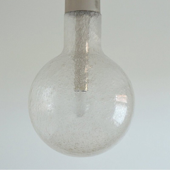 Image 1 of Vintage bubbelglas hanglamp van Peill en Putzler, Duitsland 1970
