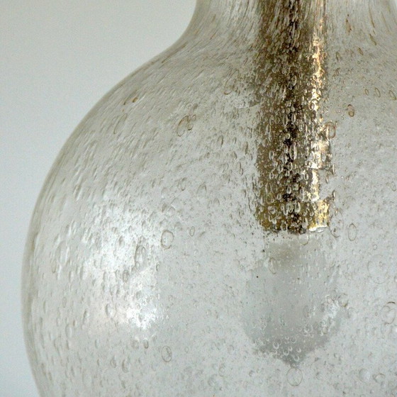 Image 1 of Vintage bubbelglas hanglamp van Peill en Putzler, Duitsland 1970