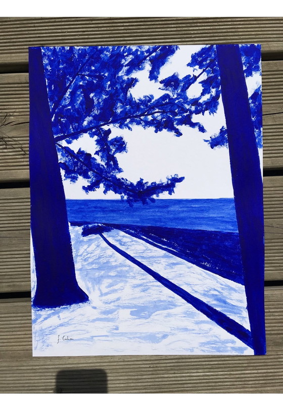 Image 1 of Cap Coz - Acryl van Frédéric Cadiou