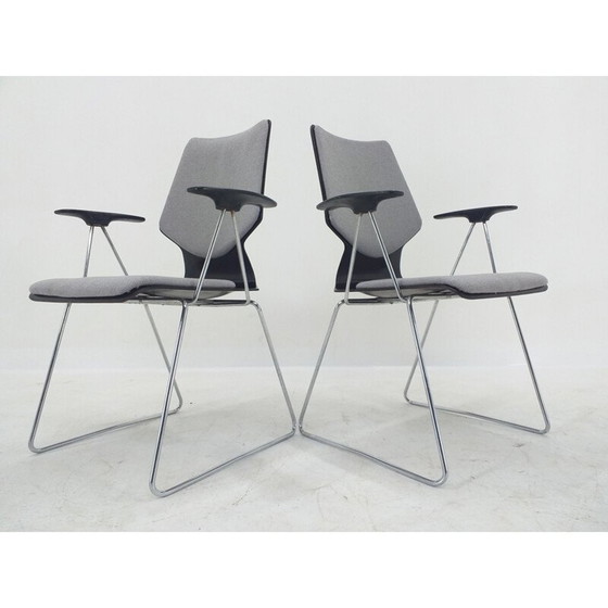 Image 1 of Paar vintage fauteuils van Elmar Flötotto voor Pagholz, 1970
