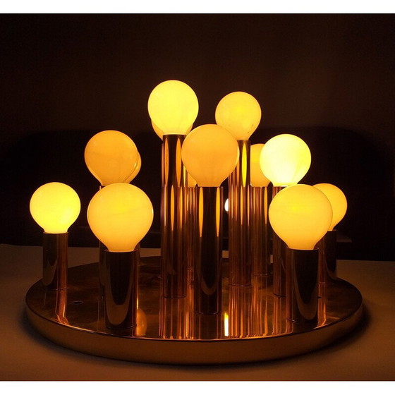 Image 1 of Vintage sputnik plafond- of wandlamp met verzonken montage, 1970