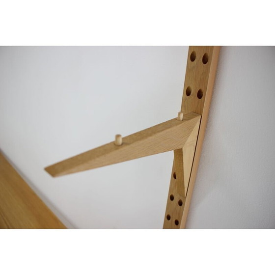 Image 1 of Vintage eiken rekkensysteem, Denemarken 1960