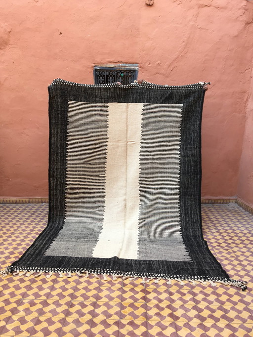 Kelim Boujaad Berber Tapijt 306 X 207 Cm