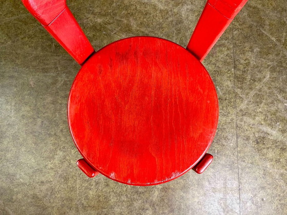 Image 1 of Set van 8 Vintage stoelen Bruno Rey Kusch & Co jaren 70 Design nieuw voorbereid