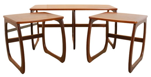 Parker Knoll Salontafel met twee bijzettafels 'Rossington'