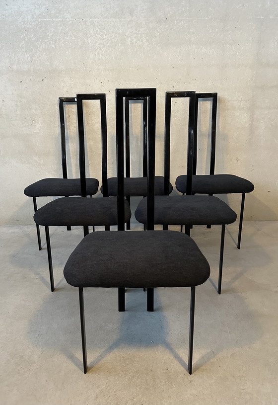 Image 1 of 6x CATTELAN eetkamerstoelen