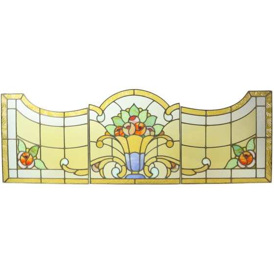 Image 1 of Art Deco Glas In Lood Glasraam 