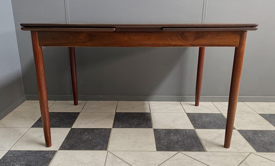 Image 1 of Rosewood eettafel 1960 uitschuifbaar