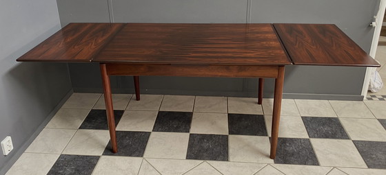 Image 1 of Rosewood eettafel 1960 uitschuifbaar