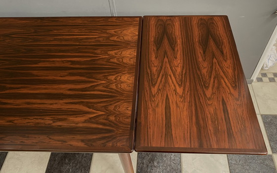 Image 1 of Rosewood eettafel 1960 uitschuifbaar