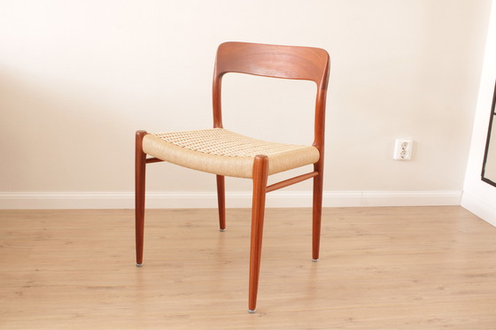 Image 1 of 4x Niels Otto Møller eetkamerstoelen