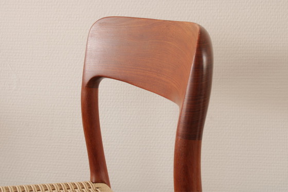 Image 1 of 4x Niels Otto Møller eetkamerstoelen