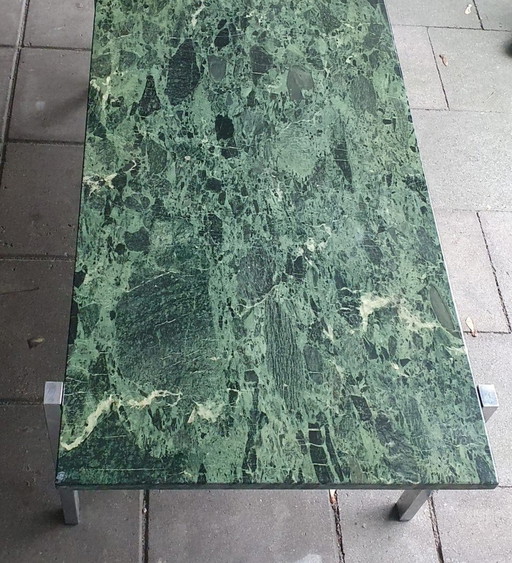 Vintage Salontafel Groen Marmer