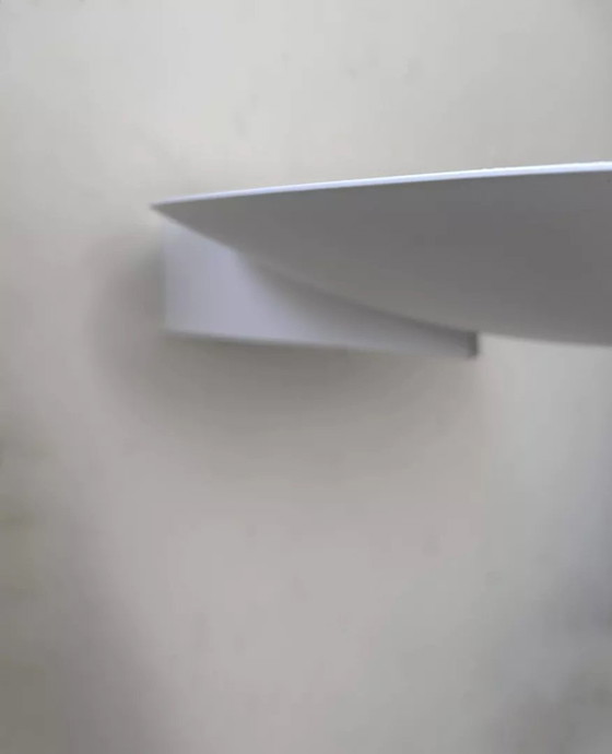 Image 1 of Vintage wandlamp, Blanc Mat, Disderot 1970