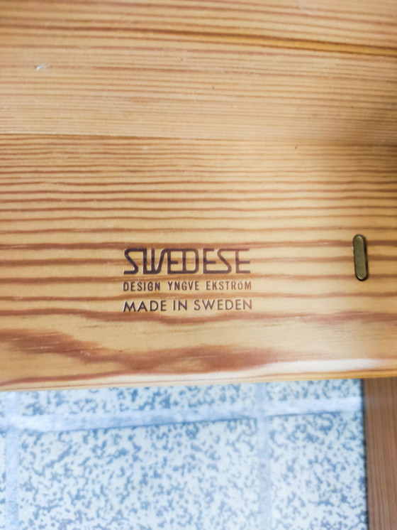 Image 1 of 2x Yngve Ekström voor Swedese salontafel