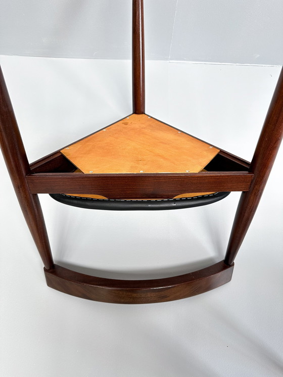 Image 1 of Deense Hans Olsen Voor Frem Røjle "Roundette" Teakhouten Eettafel & Stoelen