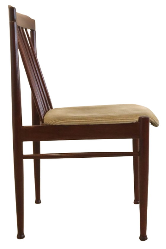 Image 1 of 4x palissander eetkamerstoelen 'Sallenthin' vintage