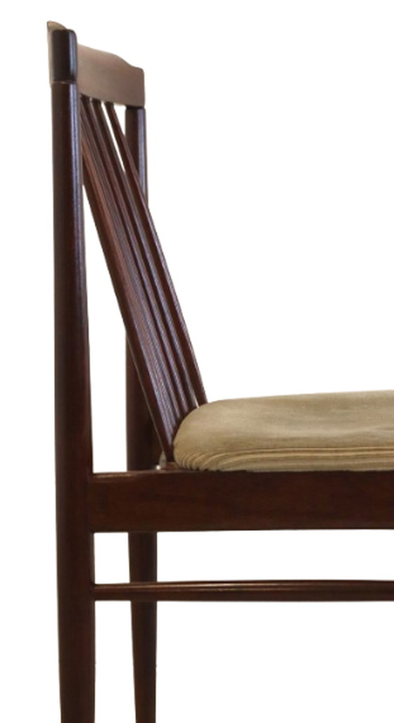 Image 1 of 4x palissander eetkamerstoelen 'Sallenthin' vintage