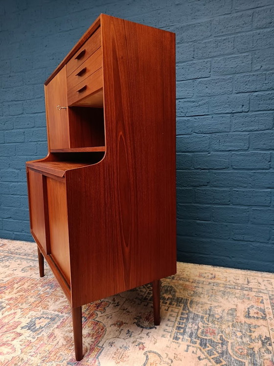 Image 1 of Vintage Barkast Secretaire