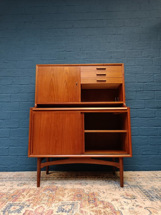 Image 1 of Vintage Barkast Secretaire