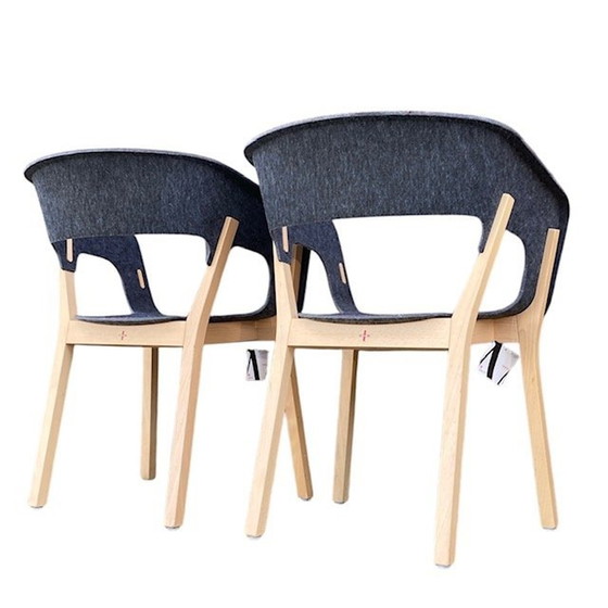 Image 1 of 2x Kusch&Co Njord Stoelen