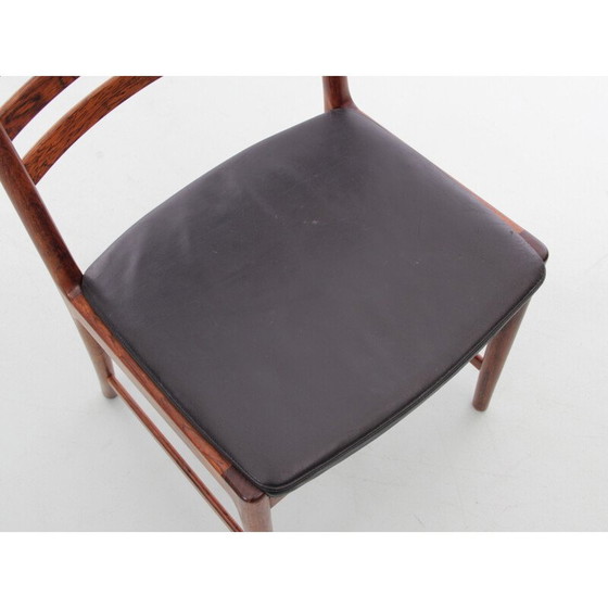 Image 1 of Set van 5 Scandinavische vintage rozenhouten stoelen van Kai Lyngfeldt Larsen voor Søren Willadsen