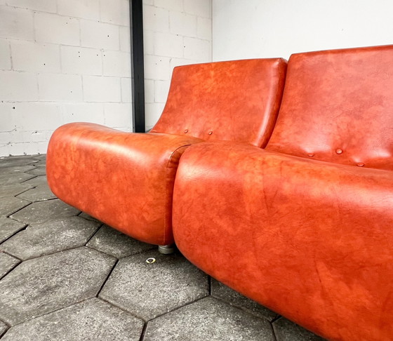 Image 1 of Vintage modulaire Italiaanse sofa, 1970's