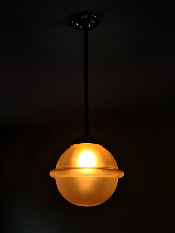 Image 1 of Artdeco - Hanglamp - Ca, 1930 - Ø28Cm -  Frankrijk