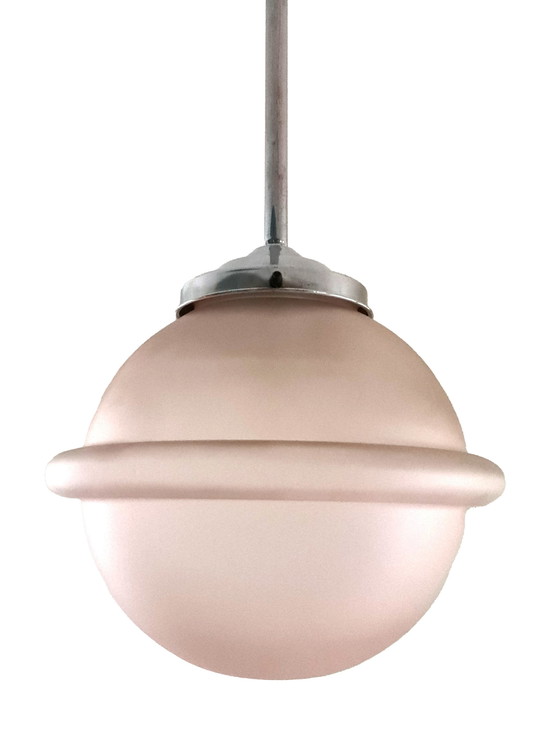 Image 1 of Artdeco - Hanglamp - Ca, 1930 - Ø28Cm -  Frankrijk