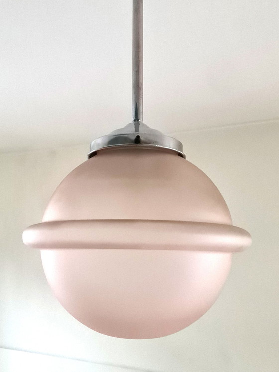 Image 1 of Artdeco - Hanglamp - Ca, 1930 - Ø28Cm -  Frankrijk