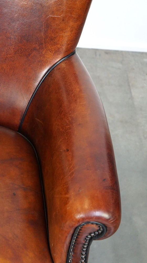 Image 1 of Schapenleren armchair/ fauteuil