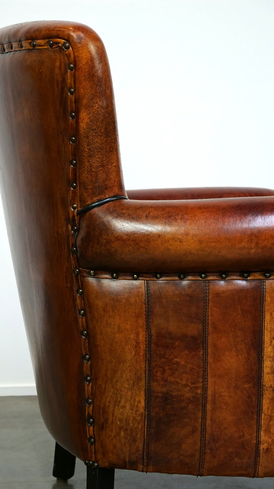 Image 1 of Schapenleren armchair/ fauteuil