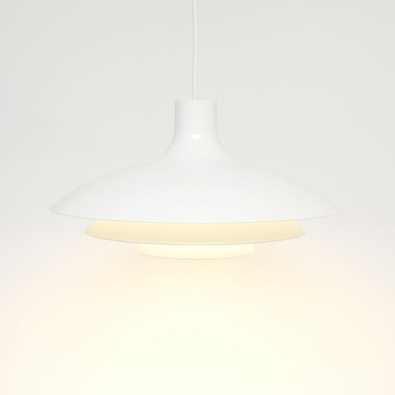 Image 1 of Witte lamp, Denemarken, jaren 80