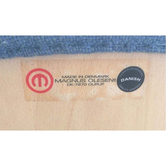 Image 1 of Vintage beuken muurbanken van Rud Thygesen en Johnny Sørensen van Magnus Olesen 1980