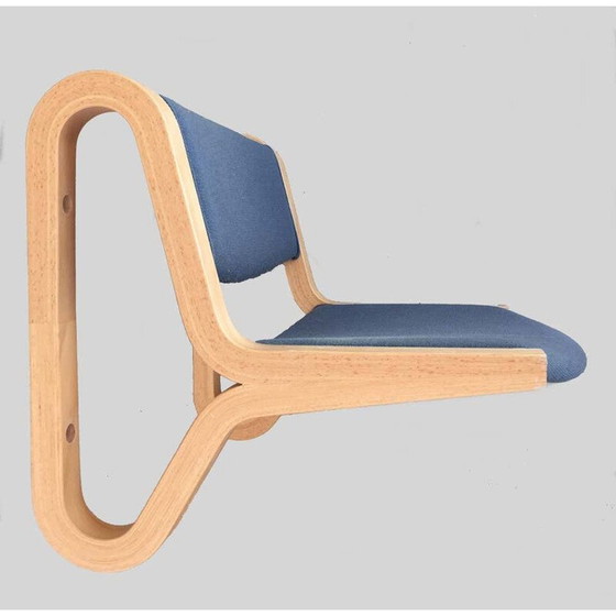 Image 1 of Vintage beuken muurbanken van Rud Thygesen en Johnny Sørensen van Magnus Olesen 1980