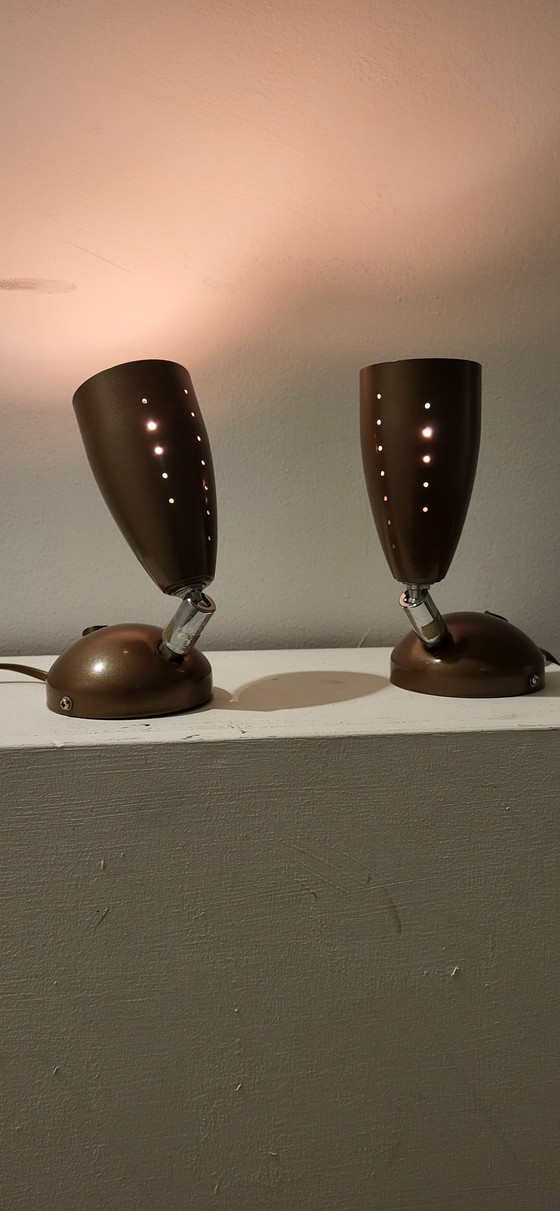 Image 1 of Twee Schattige Vintage Spotjes Wellicht Italiaans