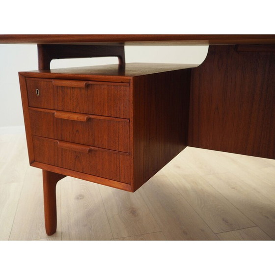 Image 1 of Vintage teakhouten bureau van Omann Jun, 1970