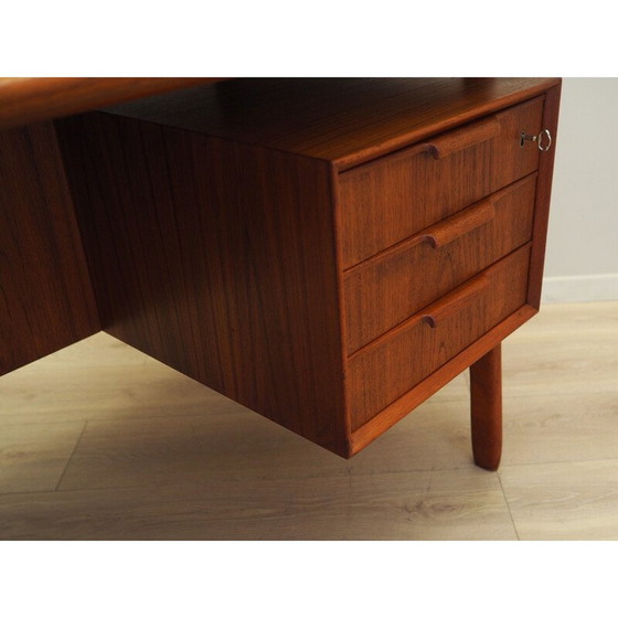 Image 1 of Vintage teakhouten bureau van Omann Jun, 1970