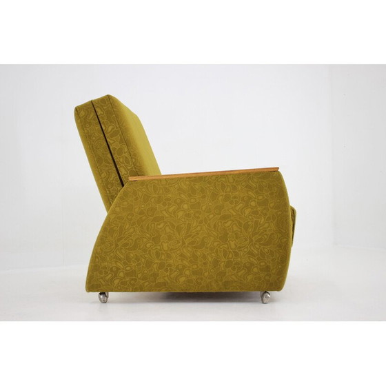 Image 1 of Vintage converteerbare fauteuil, Tsjecho-Slowakije 1970