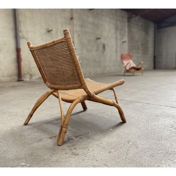 Image 1 of Vintage zwaard fauteuil