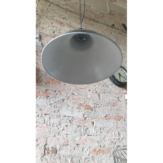 Image 1 of Loft Hanglamp Vintage Industrieel Duits model EHS2C, jaren 1950