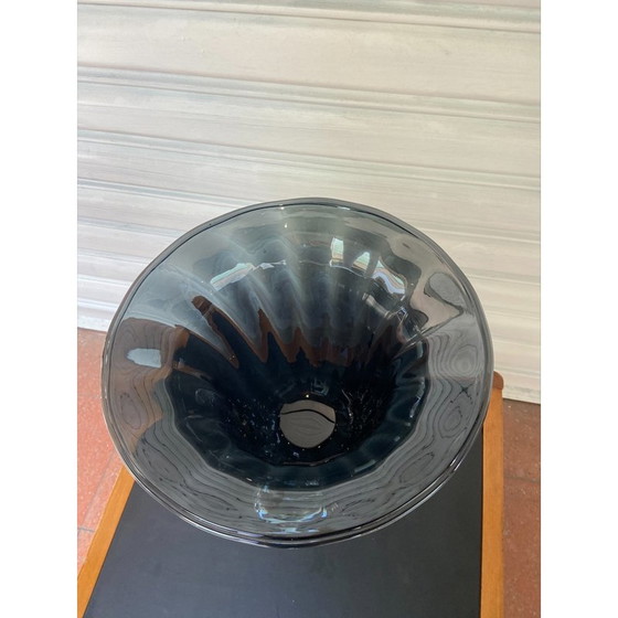 Image 1 of Vintage vaas in Murano glas van Toso, 1980