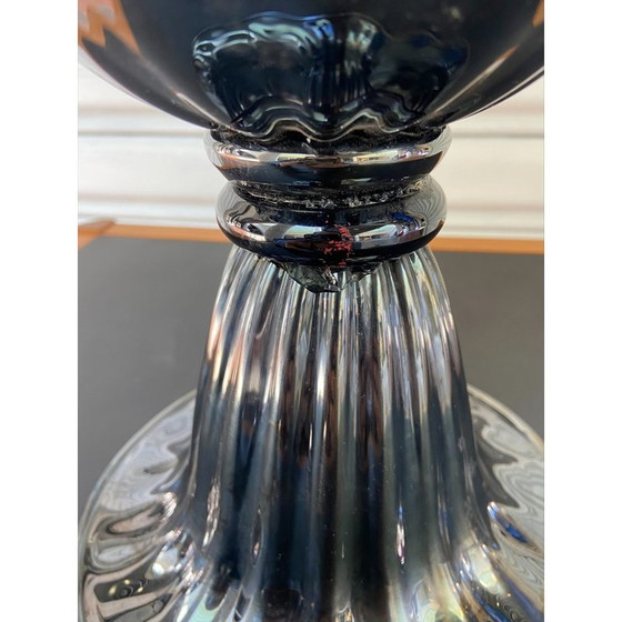 Image 1 of Vintage vaas in Murano glas van Toso, 1980