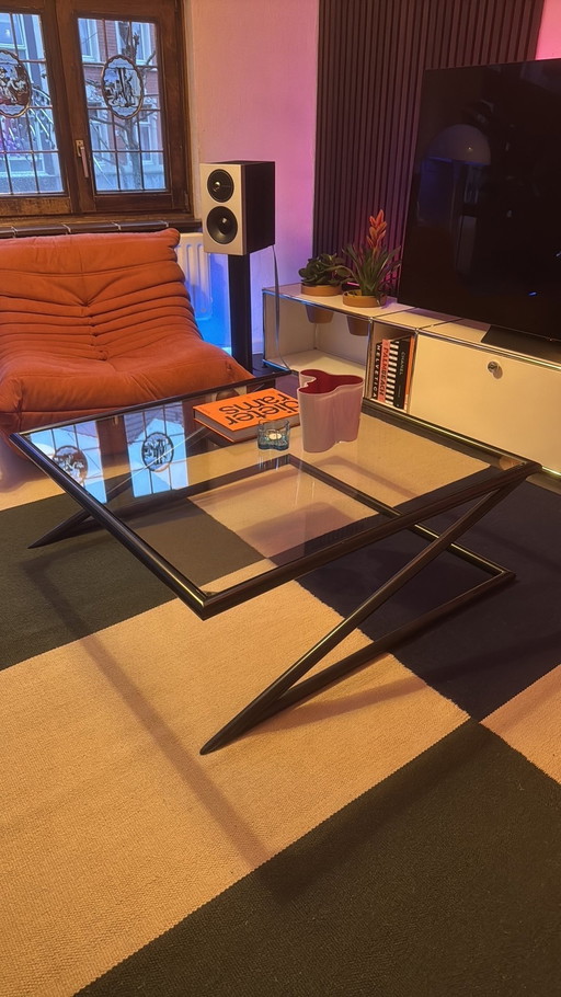 Geometric Sculptural Z-Table By Harvink, 1980S