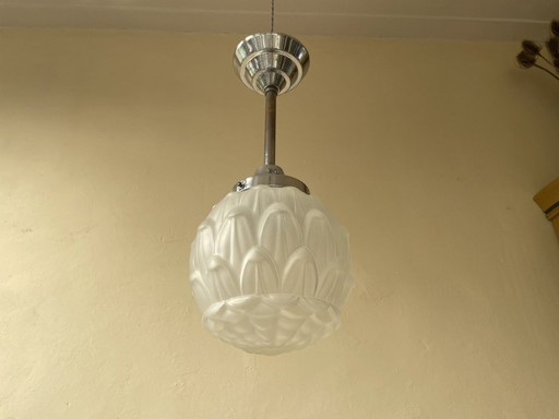 Lamp Art Deco 1930 Hanglamp Frans