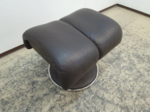 Stressless leren kruk Designer Poef