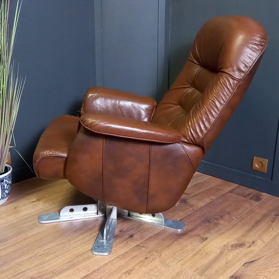 Image 1 of Unieke Vintage Draaifauteuil - Custom Made