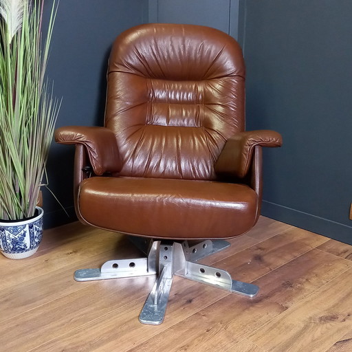 Unieke Vintage Draaifauteuil - Custom Made